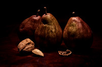 Red Pears and Nuts